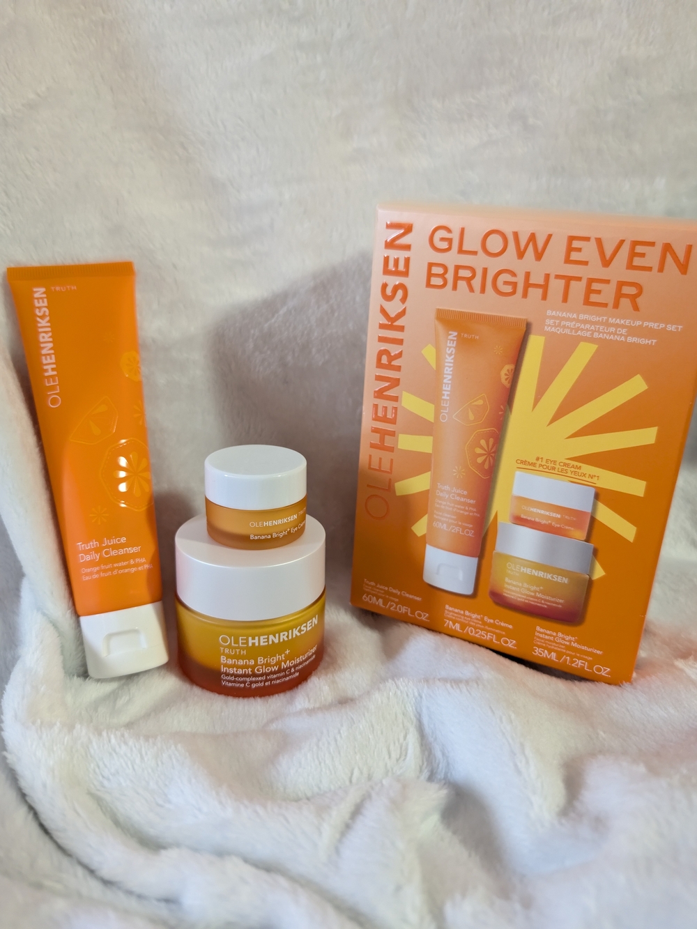 Ole Henriksen Banana Bright Vitamin C Skincare Set - Orange